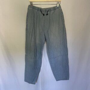 The Roadster Life Co. Women's Drawstring Waist Denim Joggers 34 casual comfort